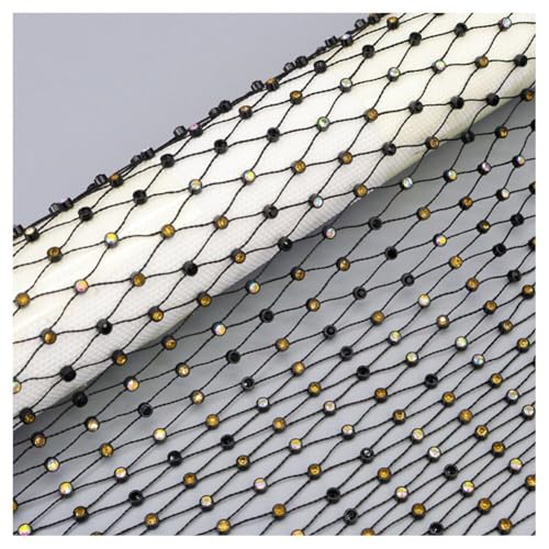 Tissu en maille extensible brillant 15cm x 9m pour decoration