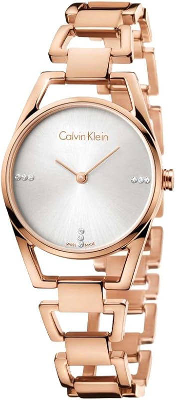 Calvin Klein Orologio Analogico Quarzo da Donna con Cinturino in Acciaio Inox K7L2364T Calvin Klein Orologio Analogico Quarzo da Donna con Cinturino in Acciaio Inox K7L2364T