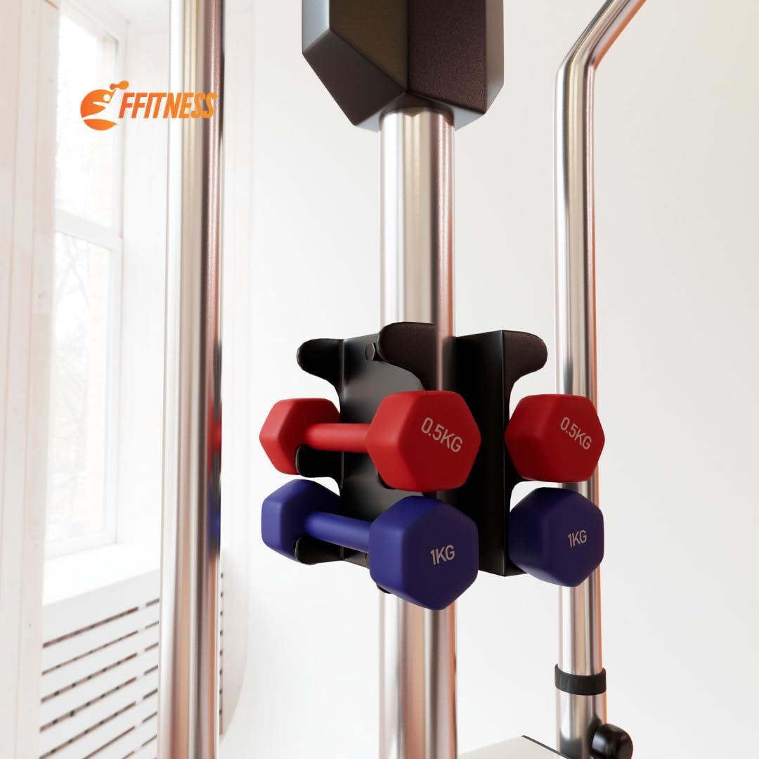 FFitness Cyclette Ellittica Volano 5kg, Ellittica Home trainer 2 in 1, Bici da camera, monitor LCD, pesetti e disco torsione inclusi
