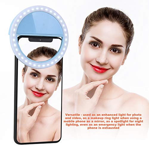 CHICIRIS LED-Blitzlicht, Kunststoffmaterial 5600K, langlebig, stoßfest, Ringlichter, Ringblitz für Büro und Zuhause – Bild 8