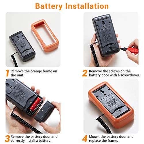 Dr.meter Lx1330B Digital Illuminance Light Meter, 0-200,000 Measurement Range Lux Meter #TOP5