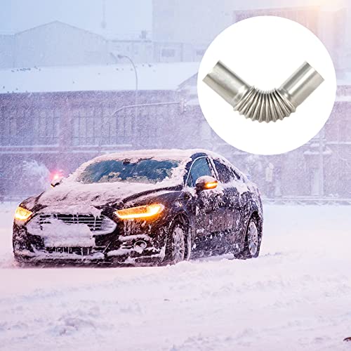 Roestvrij stalen uitlaatpijp, hoekverbinder, 25 mm, uitlaatpijp, gasontluchtingsslang, roestvrij staal, staande… - Afbeelding 8