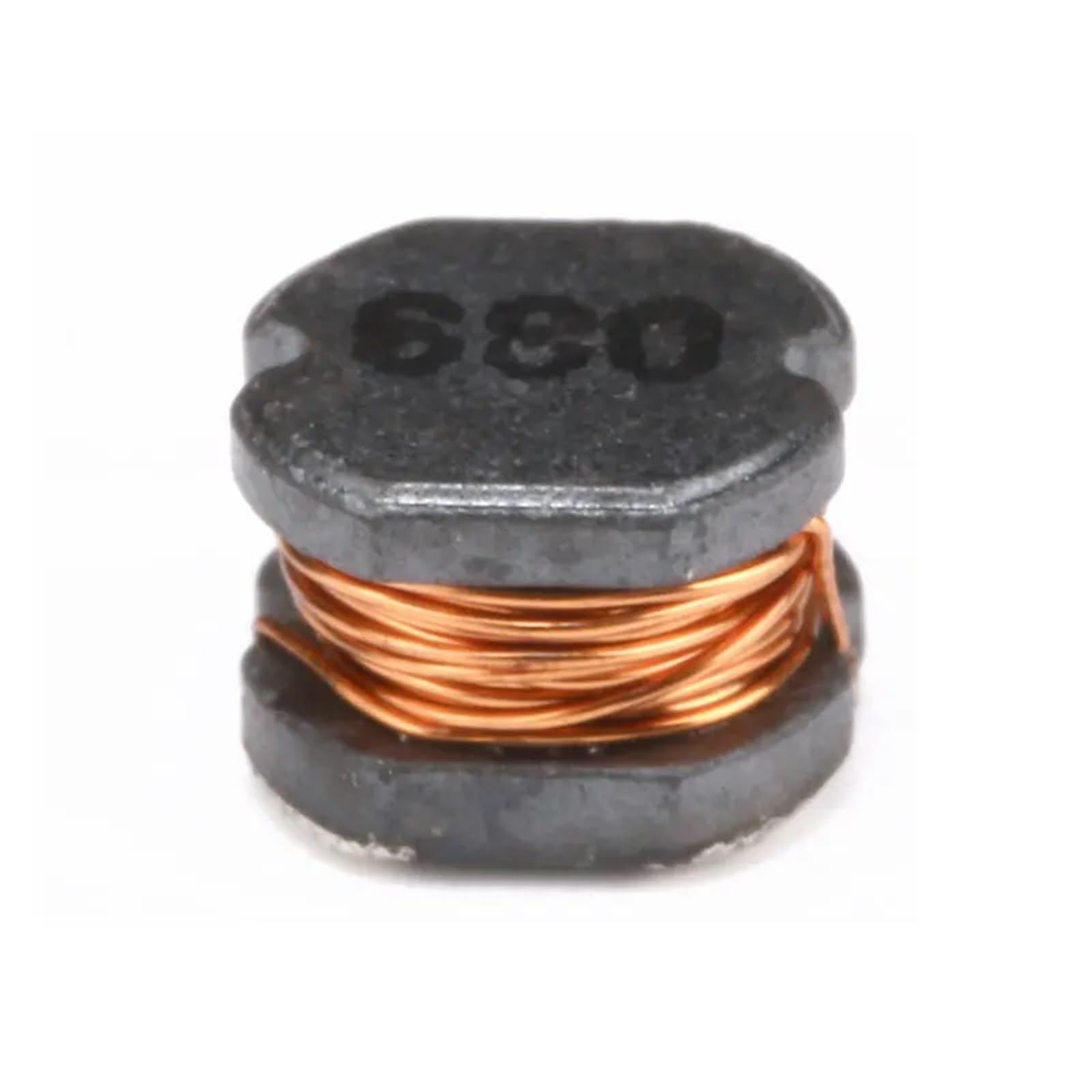 10Pcs CD43 SMD Power Inductor 2.2UH 3.3UH 4.7UH 6.8UH 10UH 22UH 33UH 47UH 68UH 100UH 220UH Chip Inductors CD43 Wire Wound Chip(68UH)