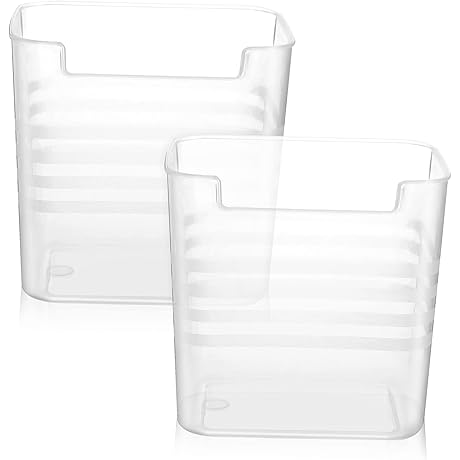 Zerodeko Mini Refrigerator Organizer Bins