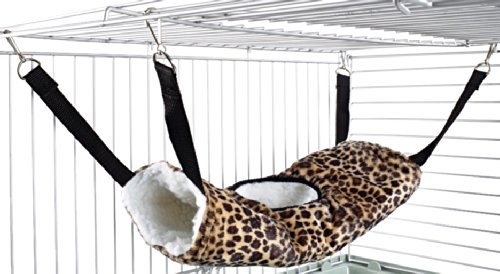 Little Friends Tunnel Tube Rat Ferret Toy, New Leopard Print