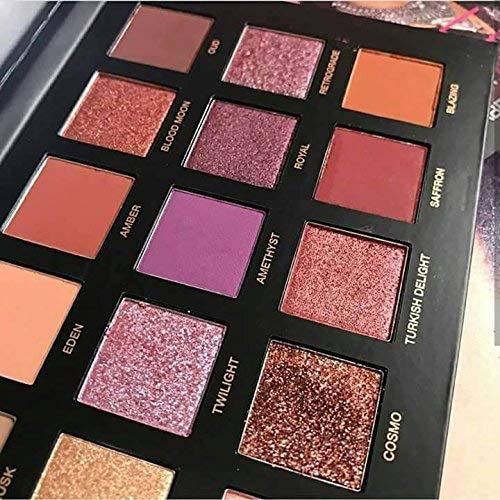 NEW HUDA BEAUTY DESERT DUSK PALETTE 18-COLORS EYESHADOW : Amazon