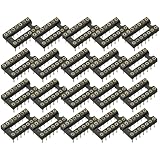 20pcs 14Pin SIP DIP Round IC Sockets Adaptor Solder Type,14 pin Dip Socket