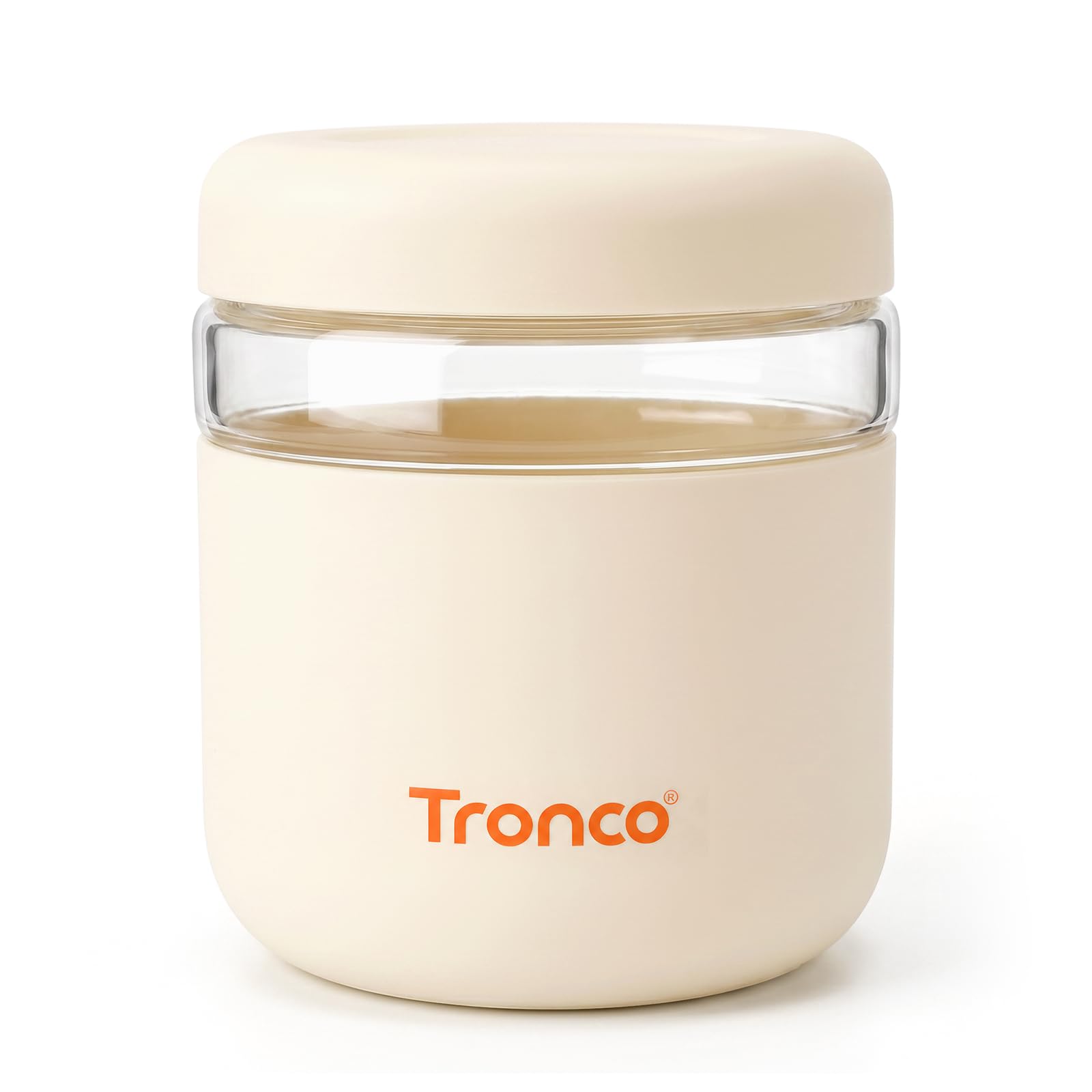 Tronco 32 oz Glass Food Storage &amp; Lunch Bowl Containers with Airtight Lids