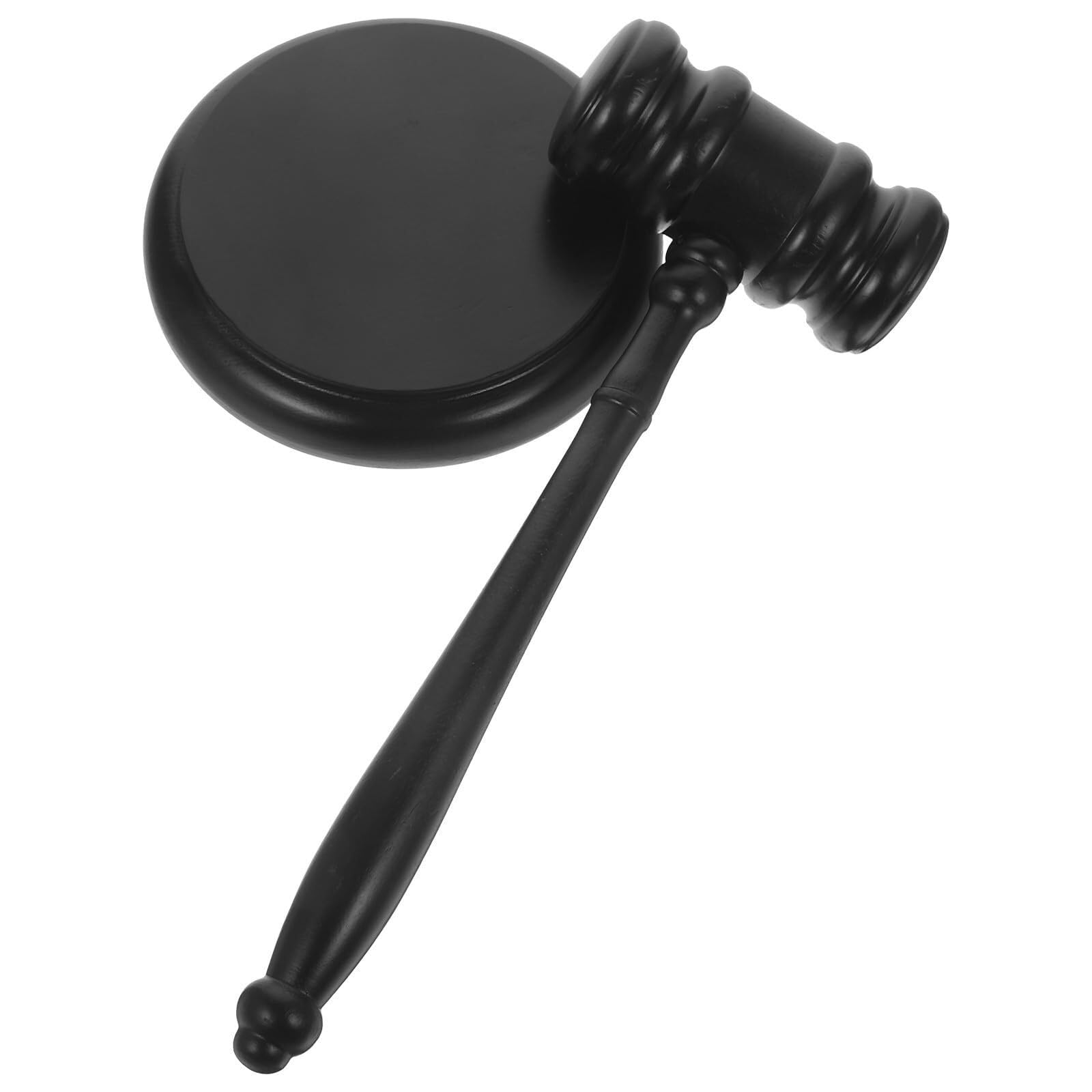 Wood Judge Gavel Set with Sound Block, Wooden Auction Hammer for Courtroom Use Legal Proceedings Classic Judge Hammer Wood Mallets