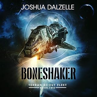 Boneshaker Audiolibro Por Joshua Dalzelle arte de portada