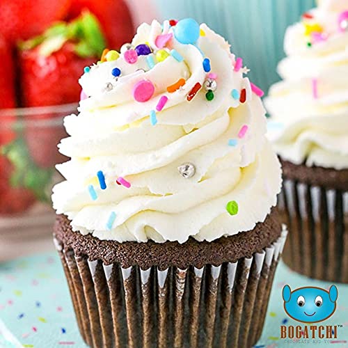Image of BOGATCHI Whipping cream for cake, Whipping Cream Powder, Whipped Cream, Premium Whipping cream Powder, Rich Whipping cream|FREE One Extra Whipping Cream Powder(50g)+ Colorful Balls (25g)