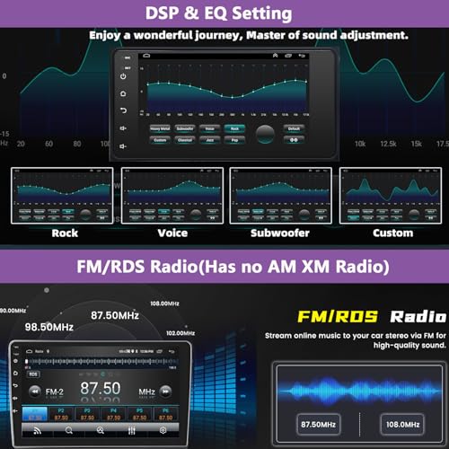 Radio para auto con pantalla táctil de 7 pulgadas miniatura 5
