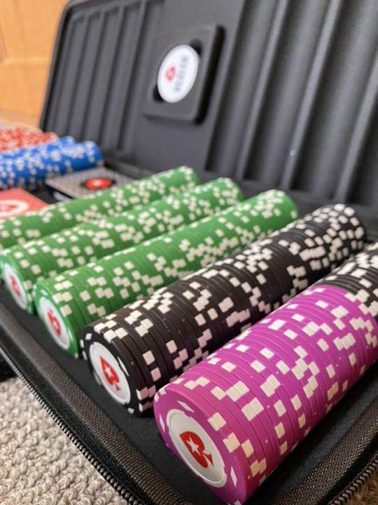 Amazon.co.jp: 本物 激レア POKERSTARS ポーカースターズ チップセット 