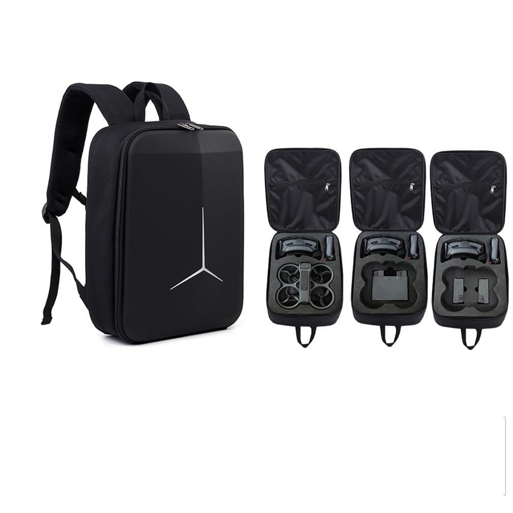 zaino da viaggio per dji avata 2 nero