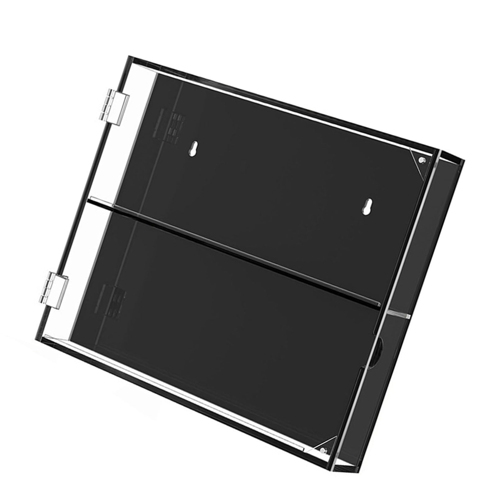 Sports Card Showcases Wall Display Case for Collectible Sports Cards Delicate Acrylic Frame with Glass Baseball Card Display Case