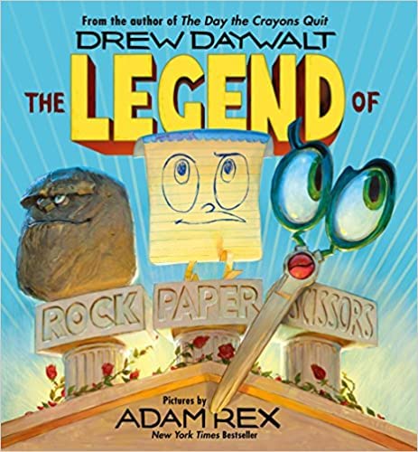 The Legend of Rock, Paper, Scissors (Paperback) 2018 by Adam Rex