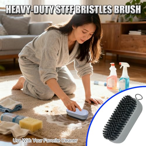 Carpet Cleaning Brush, Car Carpet Cleaner Brush,Rug Brush Scrubber,Carpet Scrub Brush - Image 3