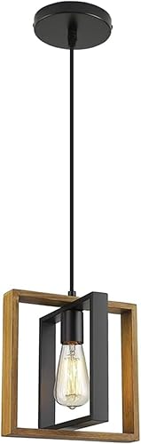 Miniatura 10 de Iluminación Colgante Negra Moderna, Lámpara Colgante Ajustable, Accesorio de Luz Colgante, Luces Colgantes para Isla de Cocina (2 Paquetes Luz