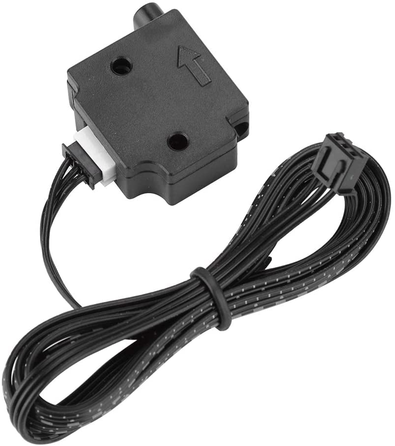 Image of 3DINNOVATIONS Filament Break Detection Sensor Module 3D Printer Accessories with Connecting Line1M Cable for 1.75mm Filament Extruder Material Run-Out Detector for 3D Printer (Black)