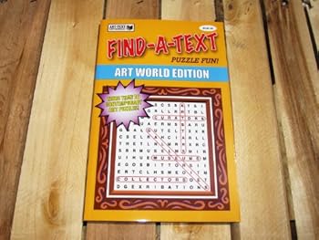 Paperback FIND-A-TEXT: ART WORLD EDITION Book