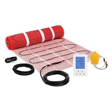 electric driveway heating system