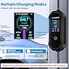 Searoute EV Charger Cable Type 2 to UK 3 Pin Plug, 15M 3KW Portable Electric Car Charger, 6A/8A/10A/13A Adjustable 12H Schedule Charging, Type 2 to UK 3 Pin Charging Cable #2