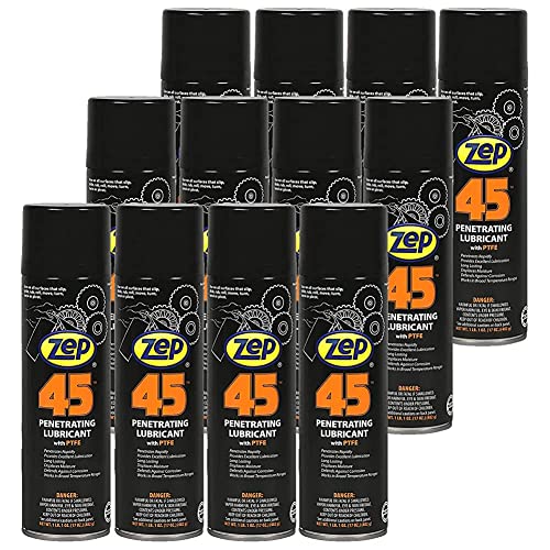 Miniatura 6 de Zep 45 Lubricante penetrante no inflamable - 17 oz (caja de 12) - 17401 - Lubrica y protege las piezas móviles