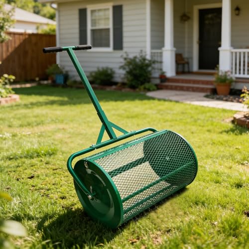 Esparcidor de Compost de 24" para Jardín y Césped