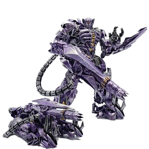 LQIPPOE Deformation Robot Toys Shockwave Action Figure TW-1028 Cybertron Tank Model Robot KO Version