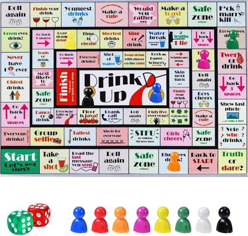 Juego de mesa para fiesta, 2-8 jugadores, adultos 21+ miniatura 1