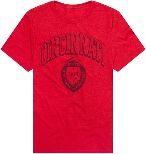 Miniatura 14 de Campus Lab Official NCAA Classic Seal Collegiate Classic Ring-Spun T-Shirt Unisex for Men & Women Collection