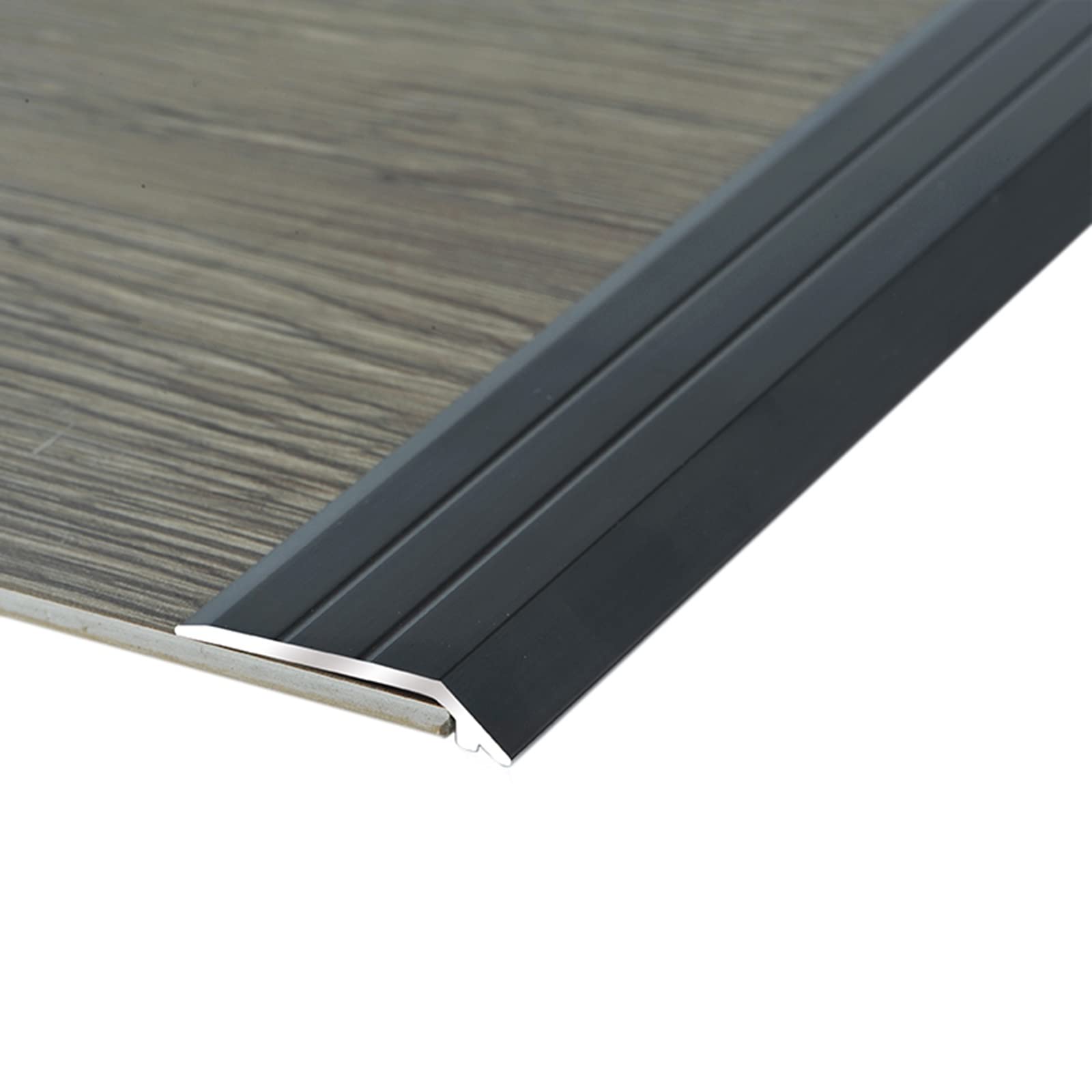 Bande de transition de sol en aluminium pour seuil de porte et cuisine