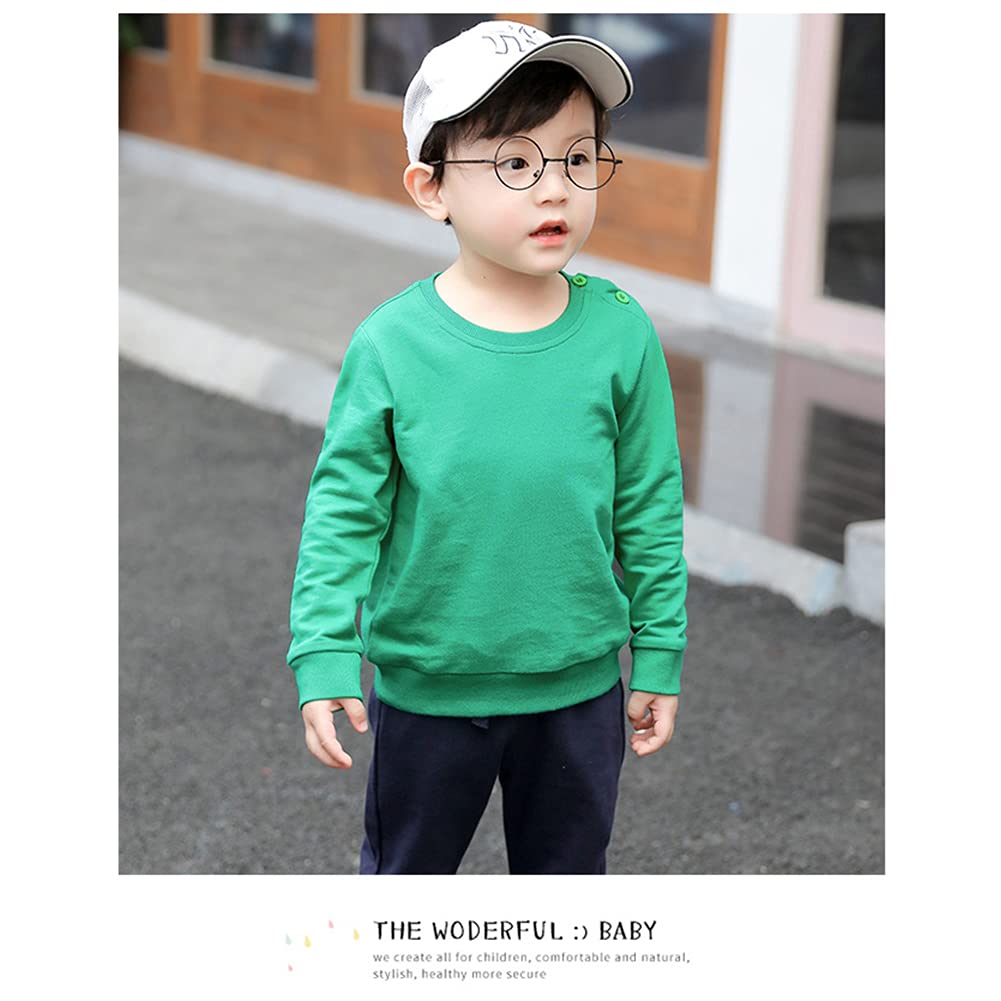 Kinder Pullover für Jungen Baumwolle Sweatshirt Langarm T Shirts Pullover Herbst Winter Alter 1-7 Jahre