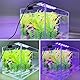 FEDOUR USB Mini Aquarium LED Light, Vollspektrum Aquarium Beleuchtung mit Ausziehbaren Halterungen, verstellbares Aquarium Plants Licht mit Externem Controller, für Süßwassertank