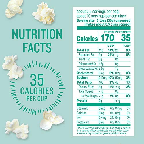 Image of Angie's BOOMCHICKAPOP Lightly Sweet Kettle Corn Microwave Popcorn, 3.29 oz. Classic Bags 4-Count (Pack of 6)
