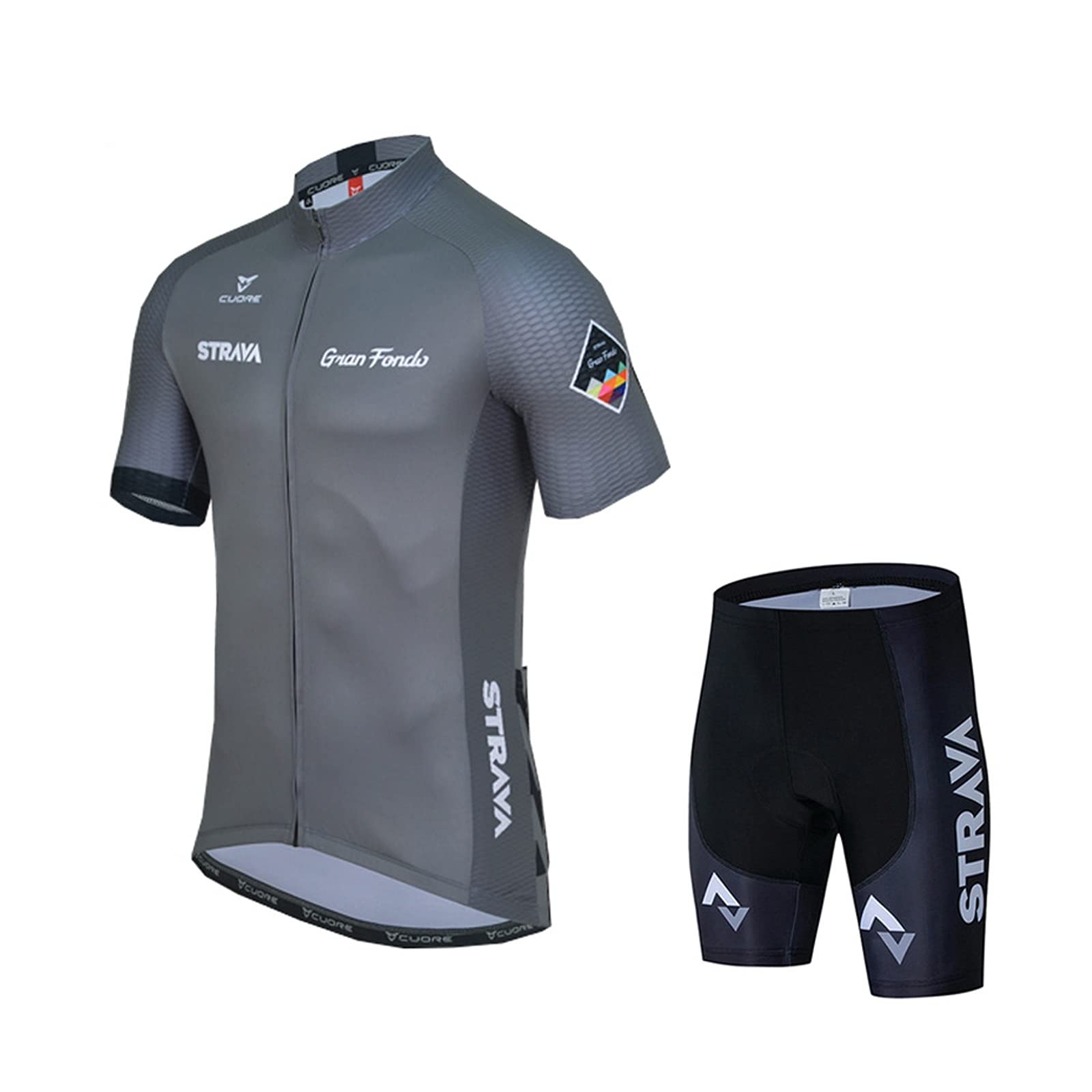 Męska odzież kolarska Męski lato z krótkim rękawem na rowerze górskim roweru Męskie koszulki kolarskie(XXX-Large)