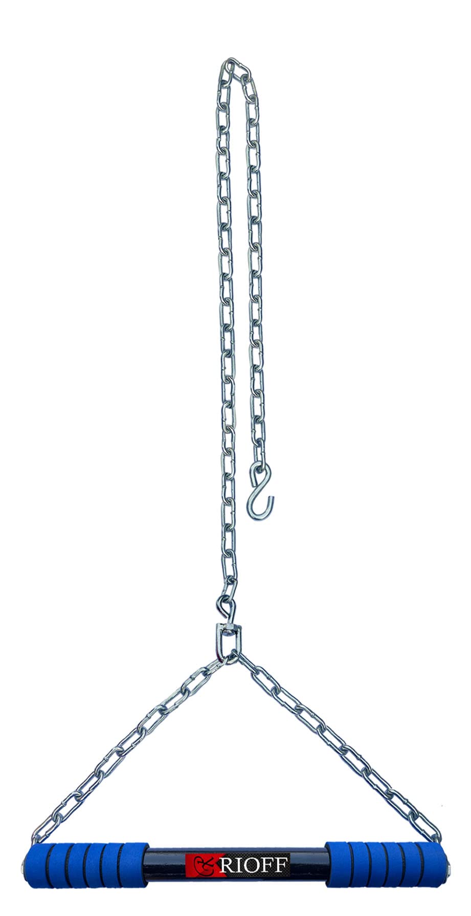 Rioff® 6ft Height Increaser Chin up bar,Pull up bar at Home with Chain Heavy Chain Rod, Extremely Durable Heavy Duty weight (6FT) Blue (B0C18M89FF) Amazon Price History, Amazon Price Tracker