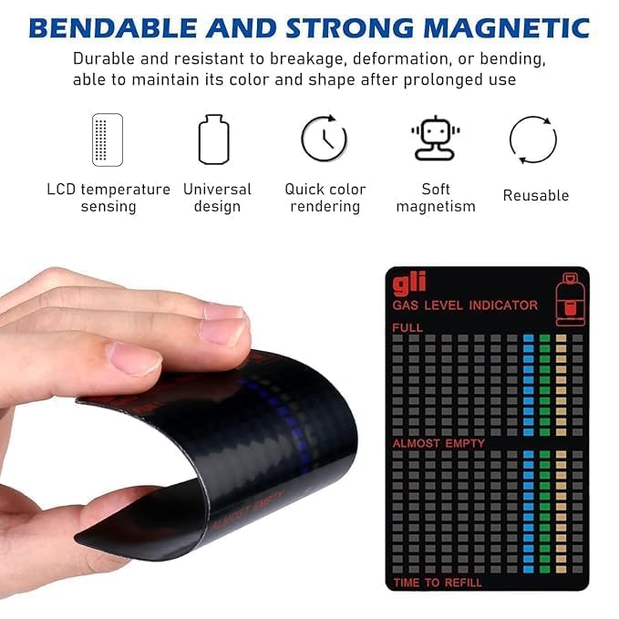 Gas Level Gauge Close-Up