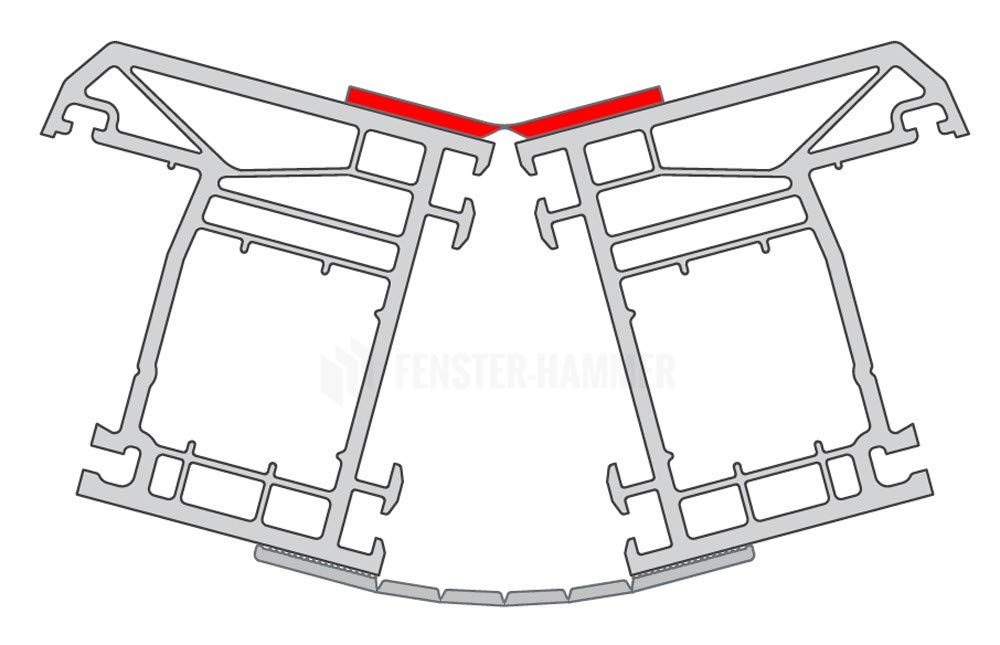 Ante Bellum Winkelprofil Selbstklebend | Kantenschutz 30x30mm 200cm | Weiße UPVC Eckleiste Für Innenbereich