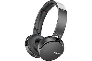Sony MDR-XB650BT Bluetooth On-Ear Headphones with Mic
