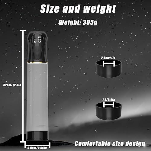 Miniatura 6 de Penisen Extendors PumpEnhancement Growth Vacuum Pumps, Electric Increase Size Training Device PLR155