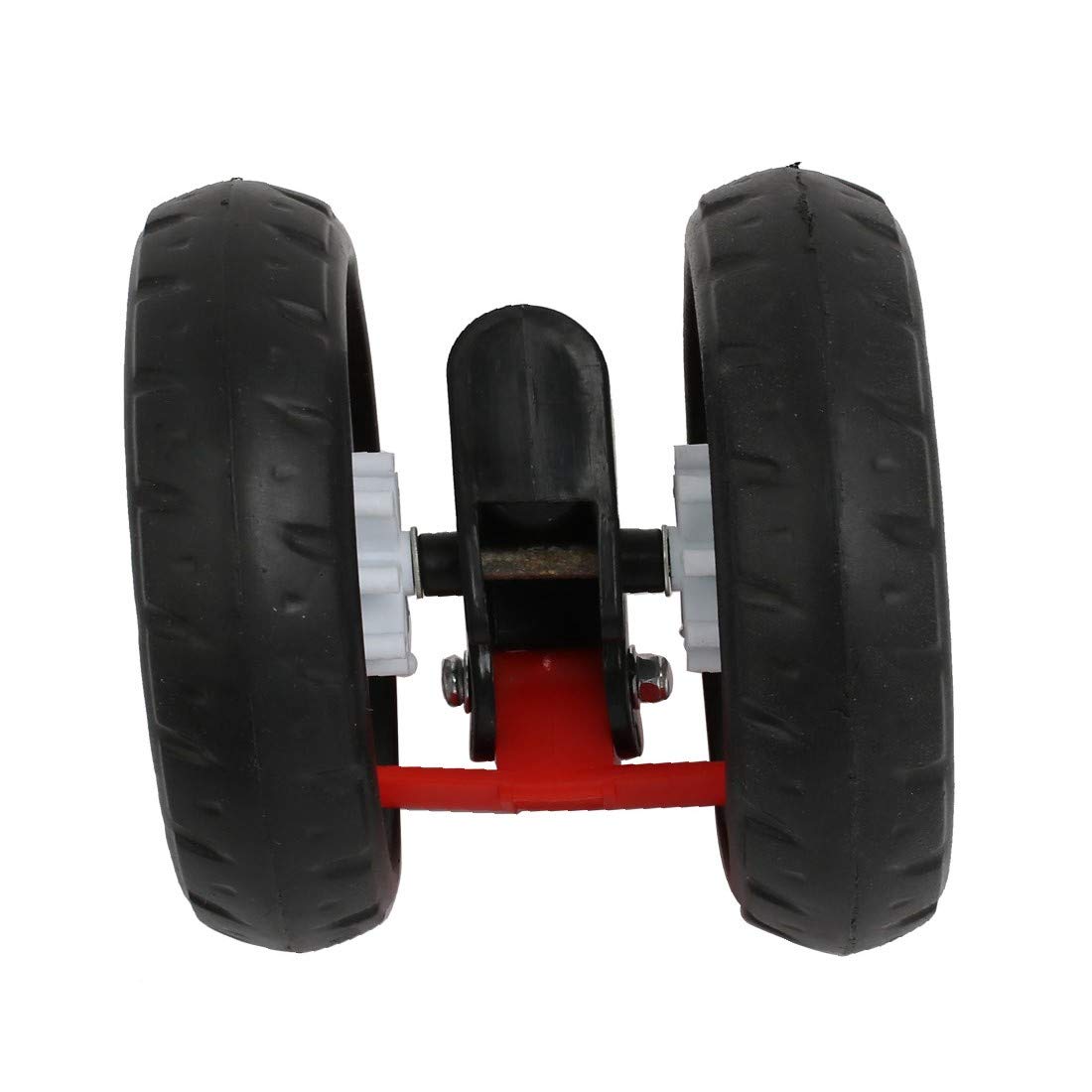 New Lon0167 125mm En vedette Diamètre Frein efficacité fiable Arrière en plastique Poussette Poulie roue 30mm x 16mm Tube(id:d38 f0 f6 52b)