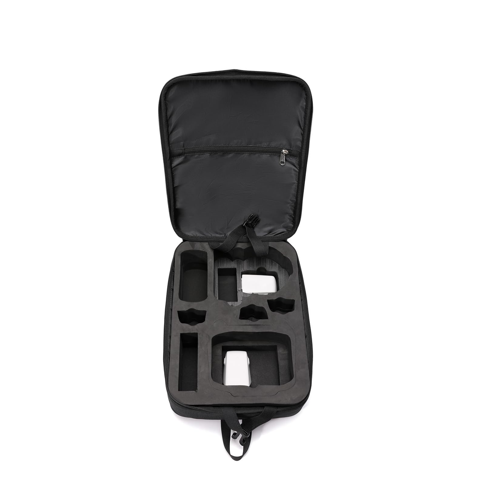 Genérico Flip Mochila, Almacenamiento de Viaje Bolsa de protección Dura EVA a Prueba de Golpes Mochila Bolsa para Flip Drone Controlador Remoto Accesorios