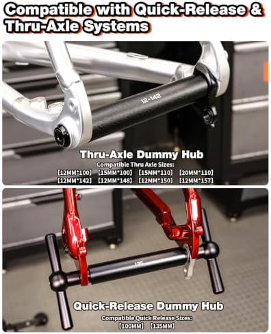 LEBYCLE TF-02S Disc Brake Mount Facing Set Tool for Uneven Brake Mounts - 4