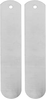 2Pcs Sublimation Crew Sock jig Metal Straight Sock Jigs Sublimation Crew Sock Jig Heat Press Transfer Socks Accessories for DIY Aluminum Metal Sock Sublimation Sock Insert Board DIY Sock jig