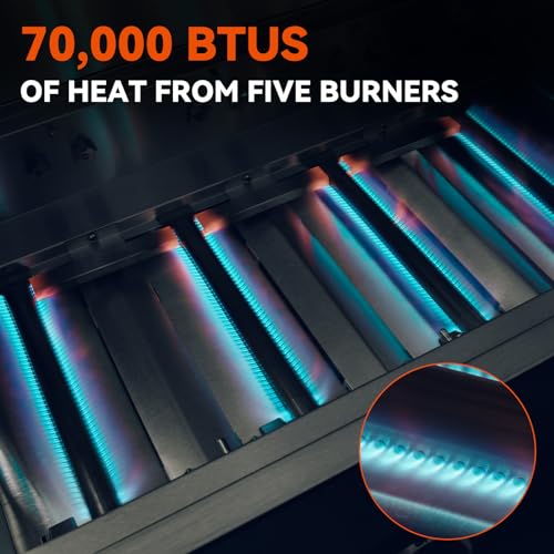 Hygrill40inchbuiltingrillstainlesssteel5burnergrillheadforoutdoorkitchenliquidpropane Urban Country Home Decor Hygrill 40 inch built in grill stainless steel 5 burner grill head for outdoor kitchen liquid propane urban country home decor