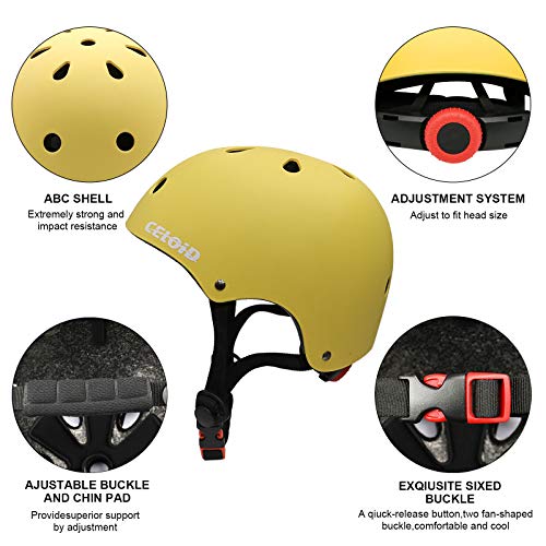 Image of Kids Bike Helmet,Toddler Skateboard Helmets for Ages 2-3-5-8-14 Years Boys Girls，Adjustable Multi-Sport Bicycle Skateboarding Football Roller Skating Scooter Rollerblade Balance Bike Helmet