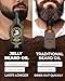 Bossman Jelly Beard Oil for Men (4 oz, Gold Scent) – Softens, Moisturizes & Conditions with Natural Ingredients