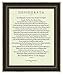 11 x 14 Motivational Desiderata Poem by Max Ehrmann on Archival Parchment