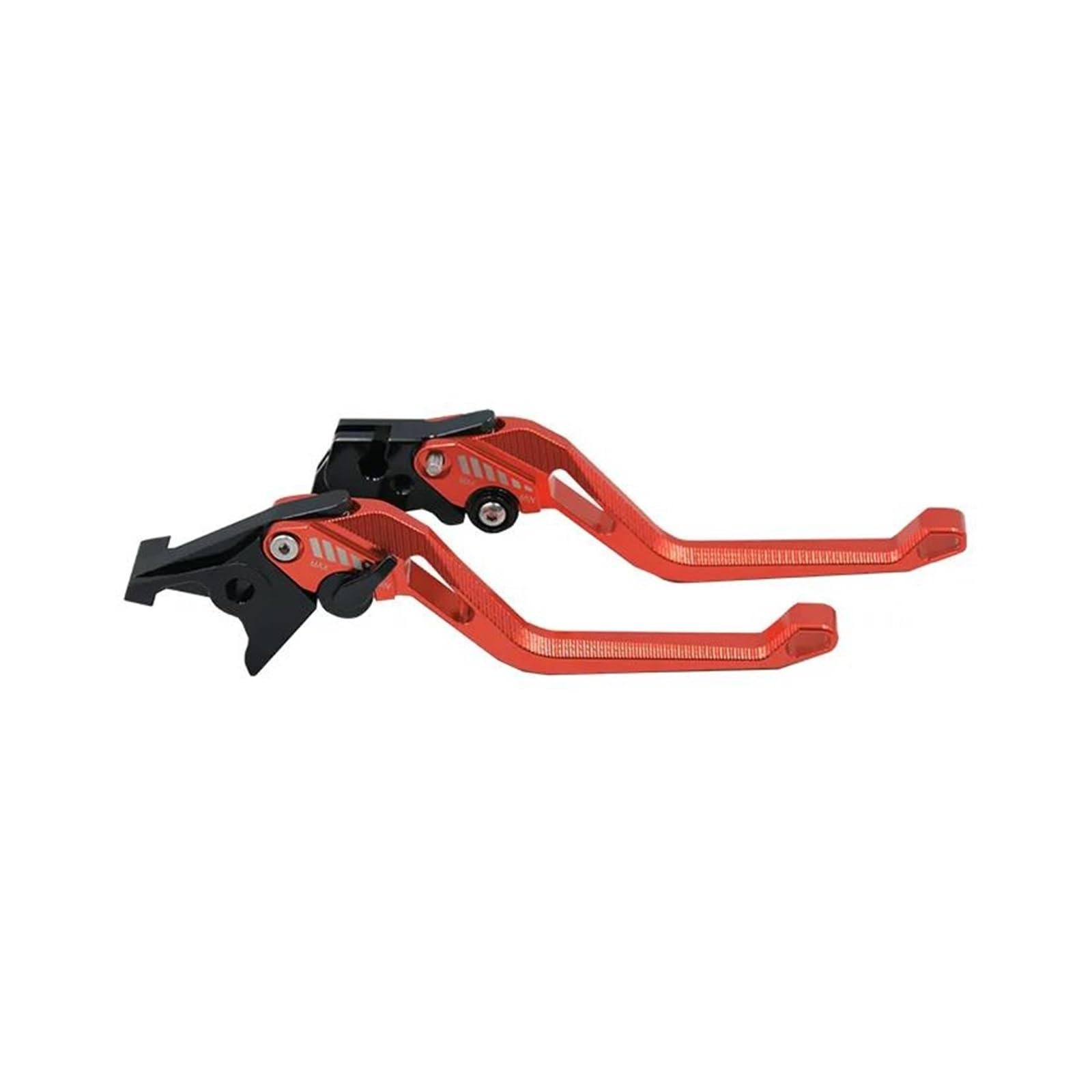 RVEVFBKBAL Motorcycle Brake Clutch Levers for Vespa 160GS 180SS 150 VBA-T4 50-125 PV ET3 PK S XL Adjustable Lever(Red Long)